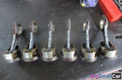 Шатун n62 4.4 (11 Двигатель) 11247544525